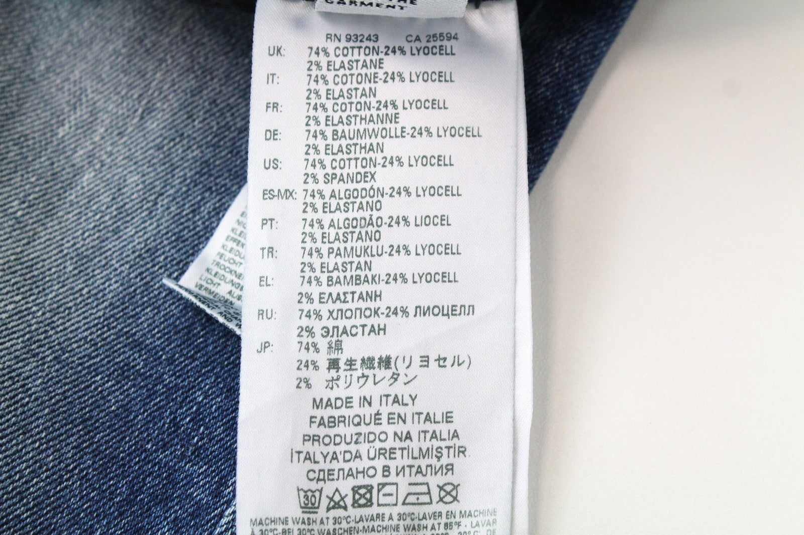 DIESEL D-Strukt 081AQ vyriški mėlyni džinsai su dirbtiniu gobtuvu, W27/L32 berniukams, siaurėjantys 