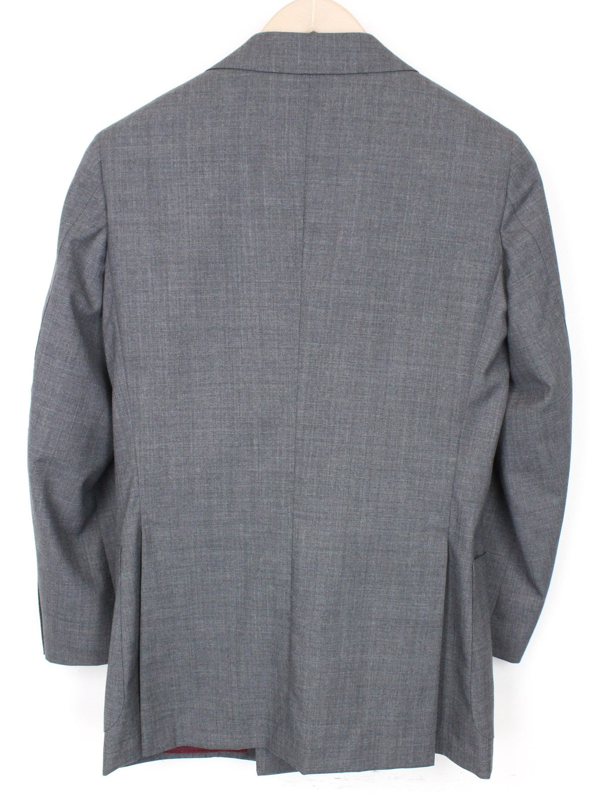 SUITSUPPLY La Spalla Men's Suit UK30R Grey Slim Two-Row Melange Wool S120s 2Pc