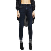 DIESEL Slandy-High 082AU Women's Jeans W25/L32 Blue Super Skinny Cotton Stretch