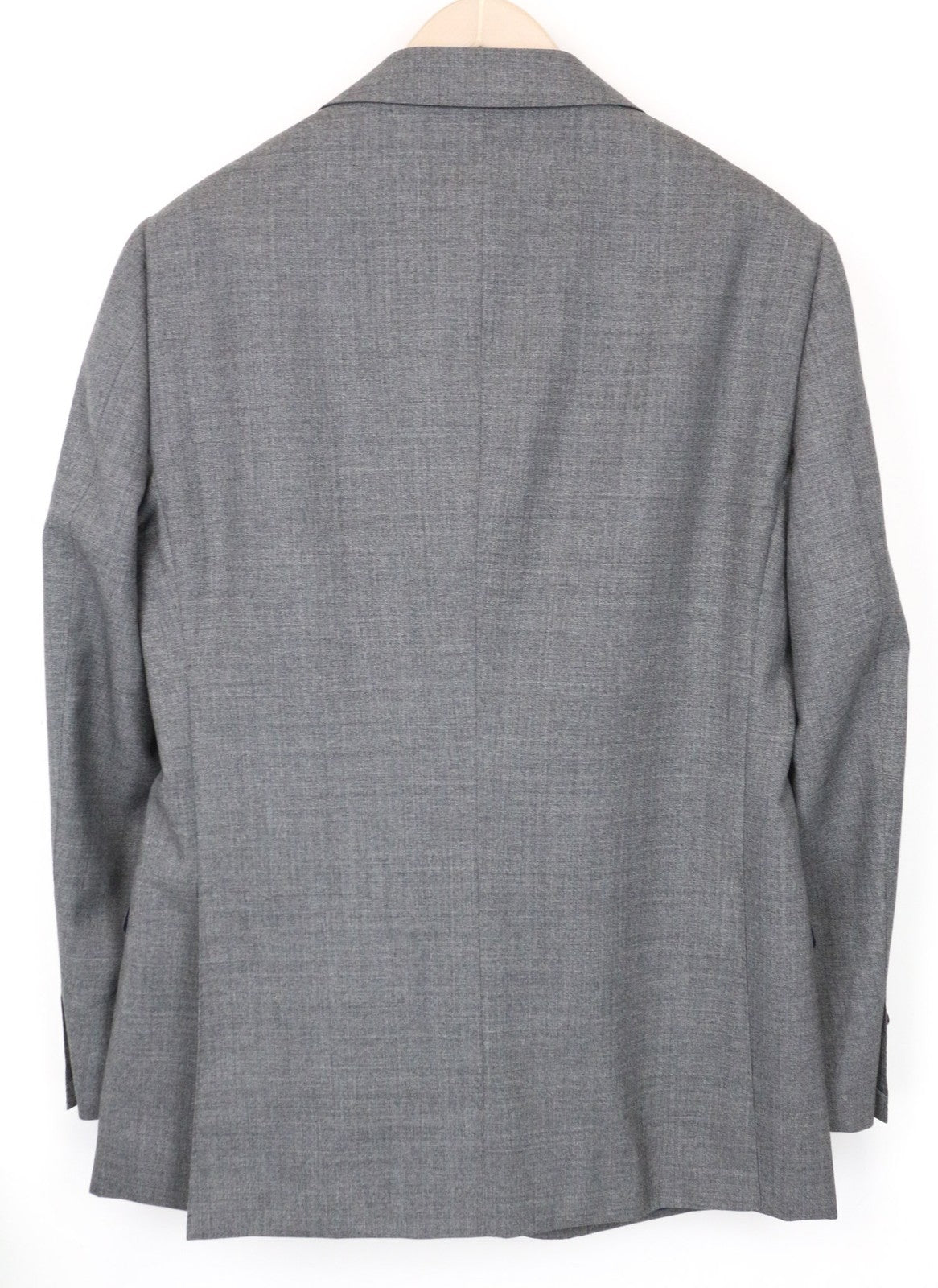 SUITSUPPLY Lazio vyriškas švarkas UK40R kaimiškas atogrąžų pilkas grynos vilnos plonas melanžas 