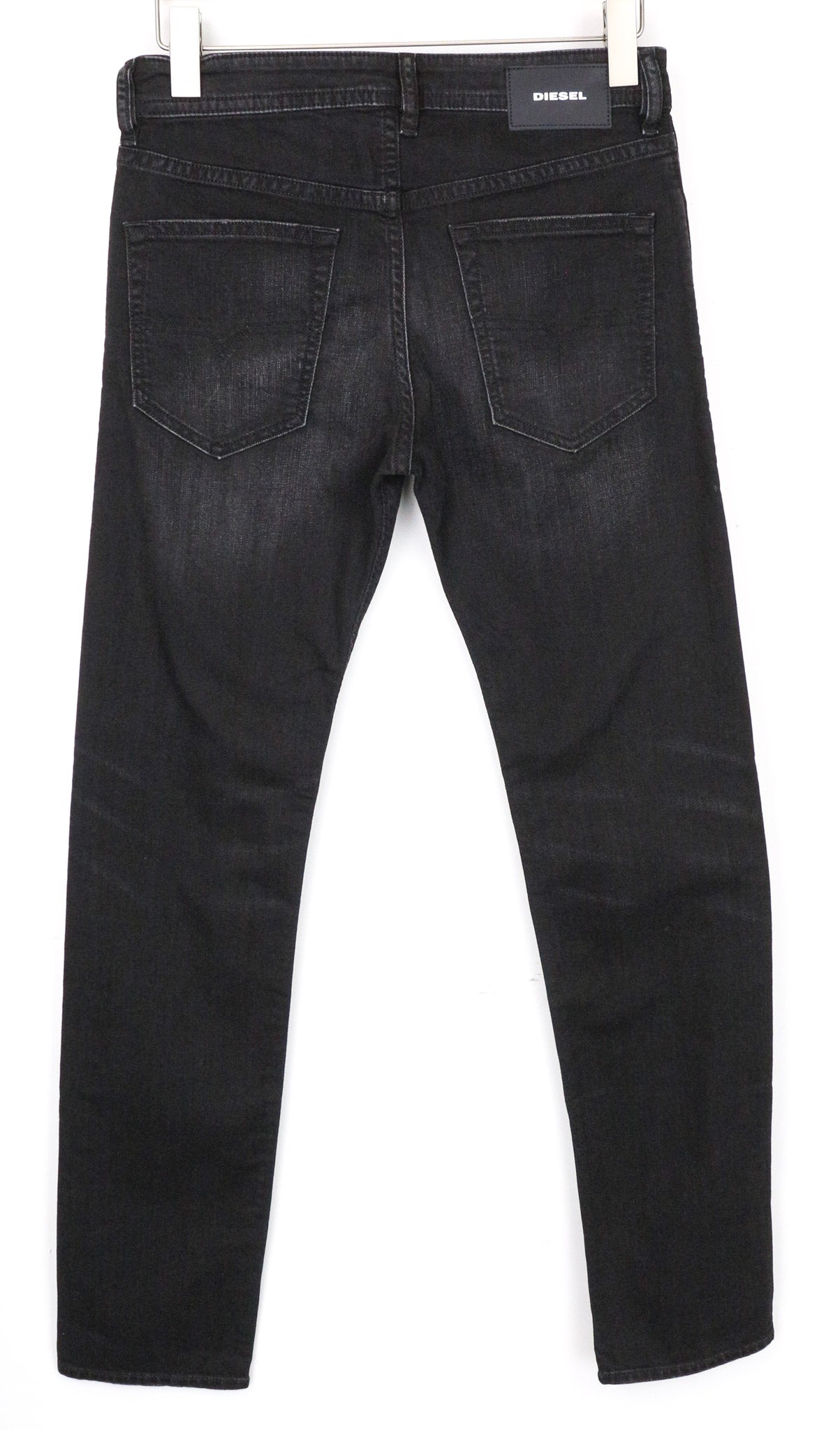 DIESEL Buster 069BG vyriški džinsai W28/L32 pilki, įprasti, siaurėjantys, tamprūs, kirpimai 