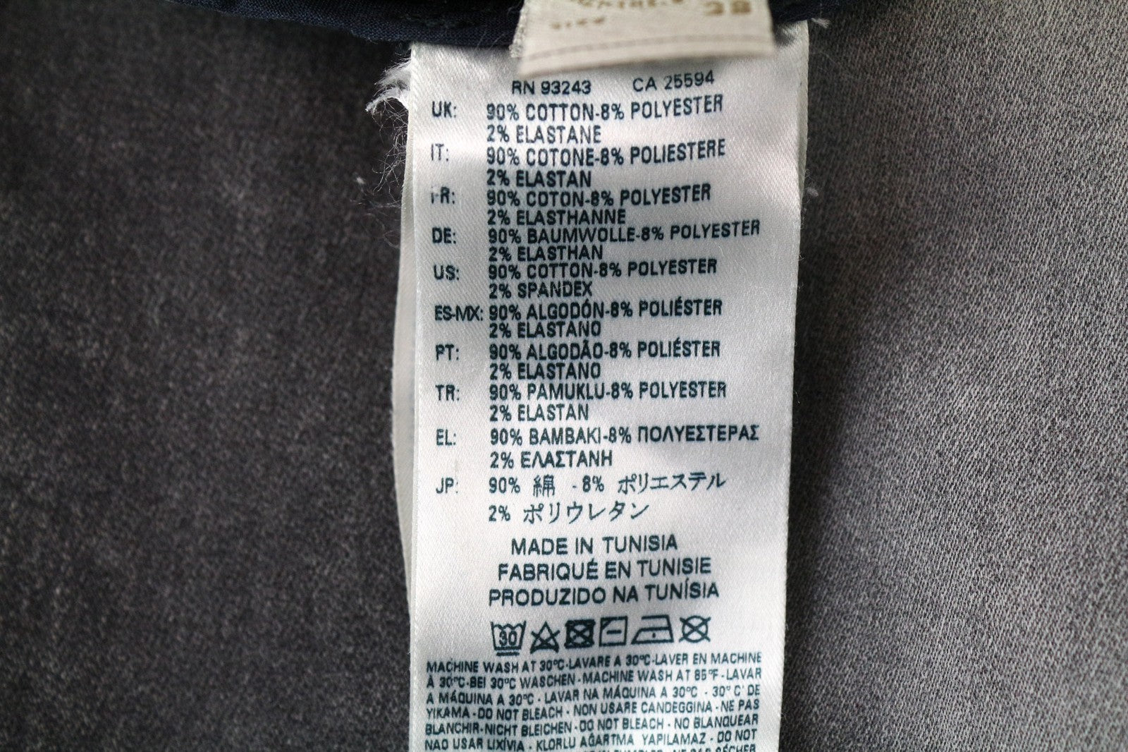 DIESEL Krooley-NE 0855B vyriški džinsai W38 pilki, ploni, morkų kirpimo, berniukiški sportiniai kelnės. 