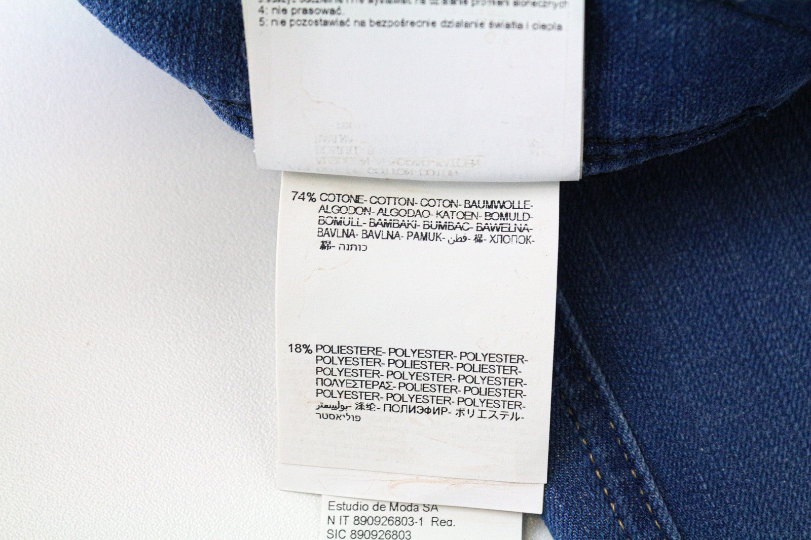 REPLAY Anbass vyriški džinsai W29/L34 vidutinio mėlynumo, ploni, „Hyperflex+“ užtrauktuku, tamprūs, džinsiniai 