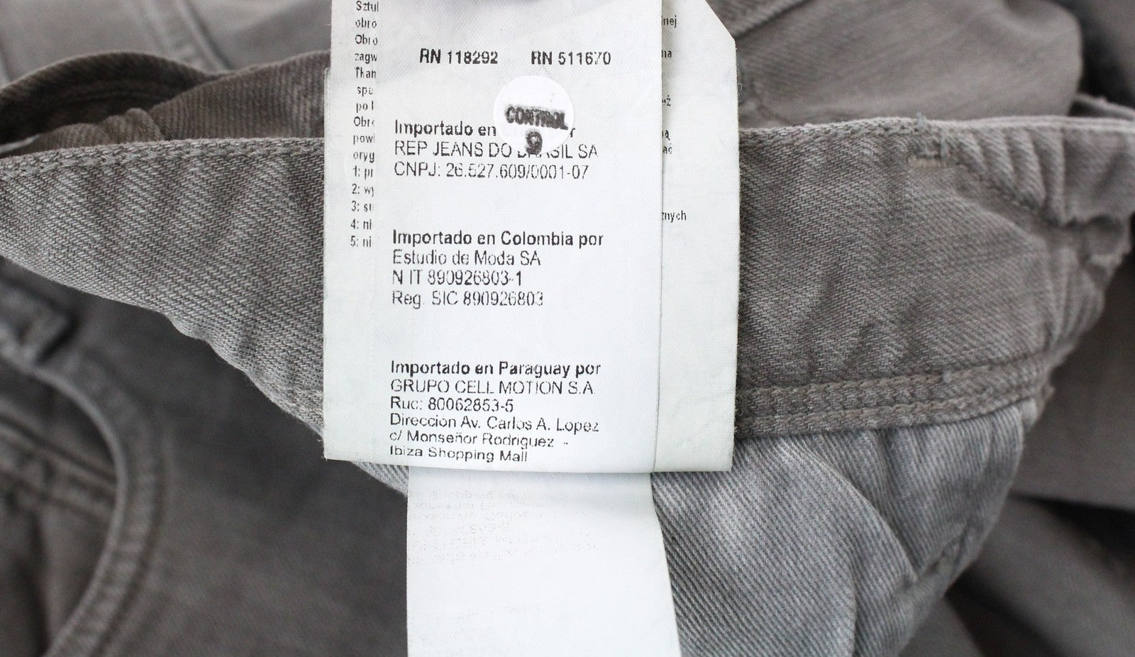 REPLAY Anbass vyriški džinsai W30/L32 vidutinio pilkumo, ploni, klasikinio tamprumo, pilko audinio 