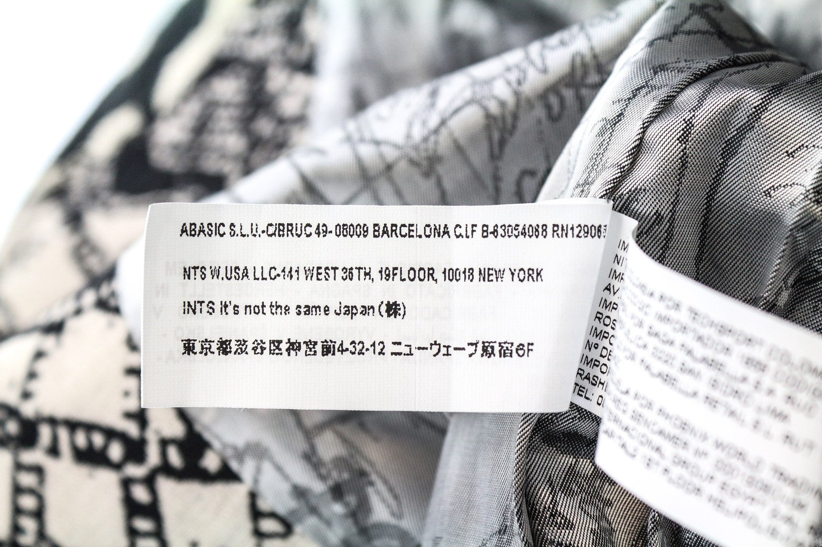 DESIGUAL Kytzia moteriškas paltas, žakardo, juodas, įvairiaspalvis, dizainerio vilnonis paltas, EU38 