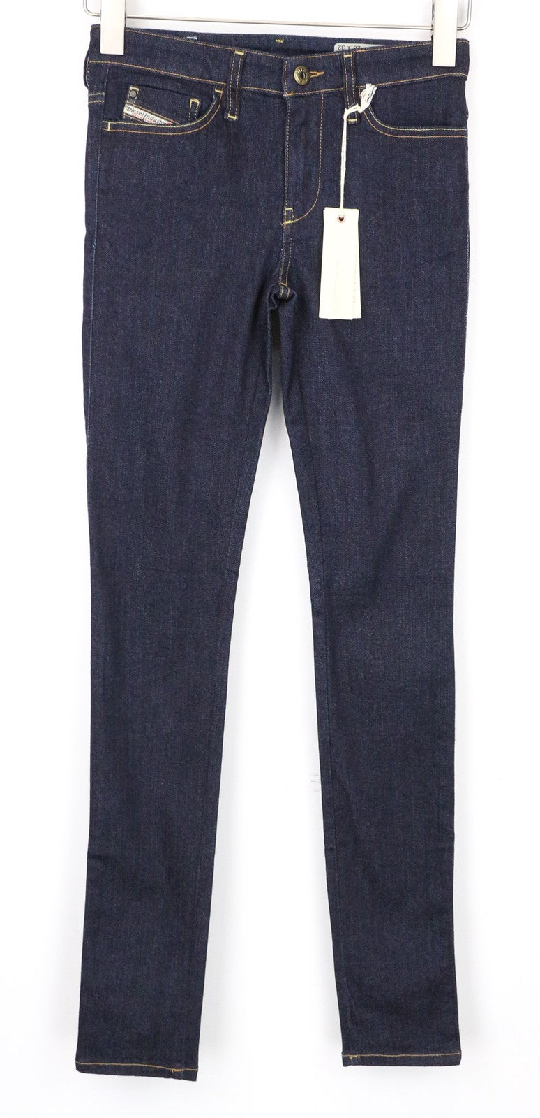 DIESEL Skinzee 0813C Women's Jeans W26/L32 Slim Super Skinny Fit Blue Stretch