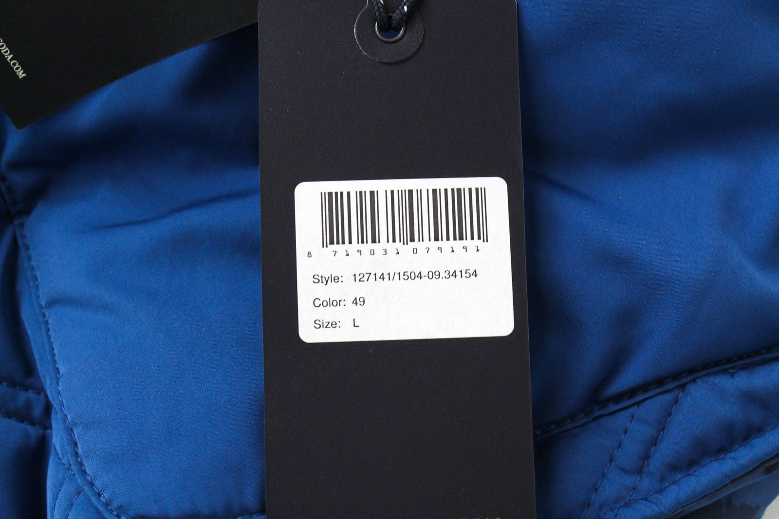 SCOTCH &amp; SODA Ams Couture vyriška L dydžio liemenė be rankovių, mėlyna