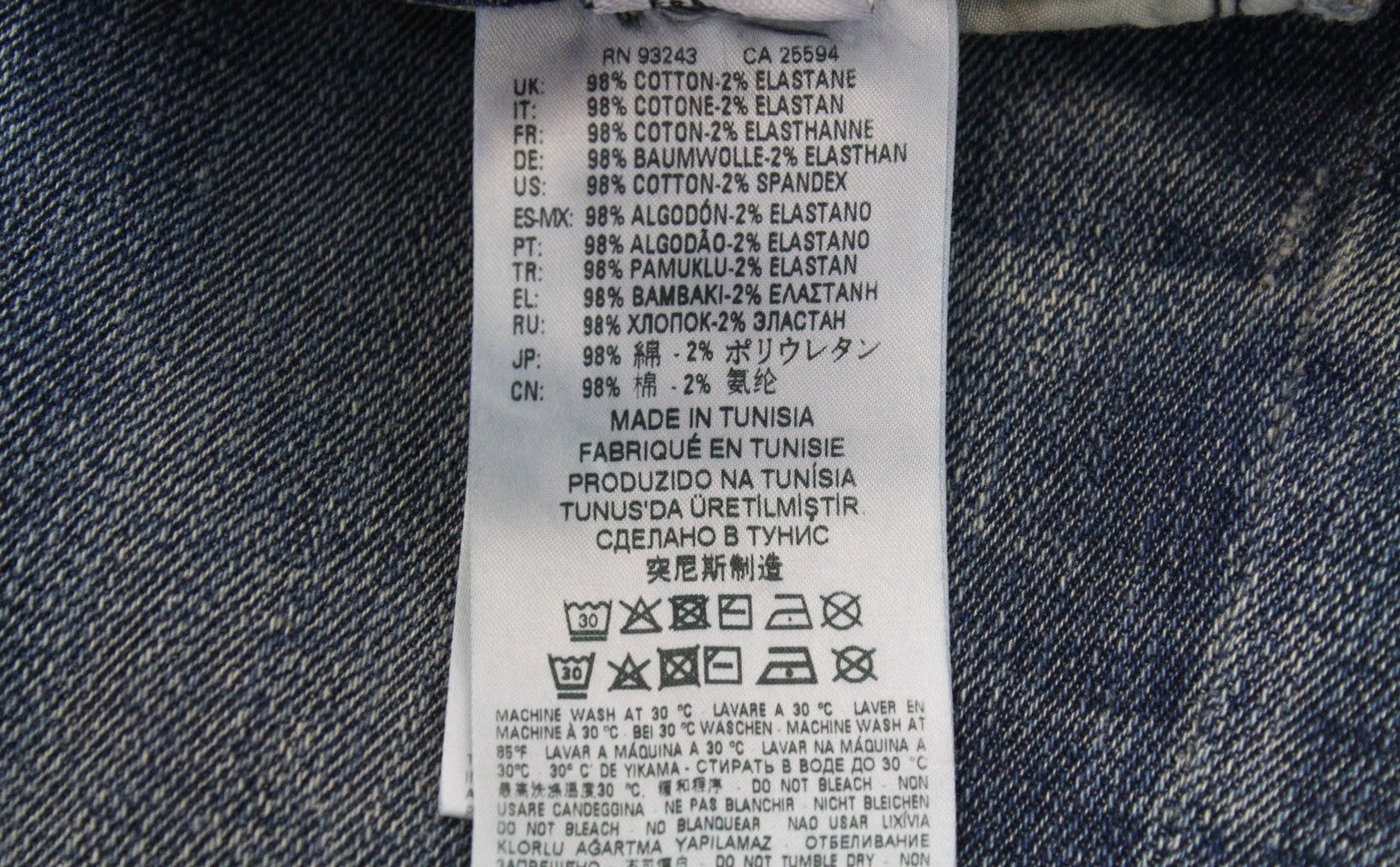 DIESEL D-Rifty 0890Y moteriški W23/L30 džinsai, prigludę, žemu juosmeniu, mėlyni 