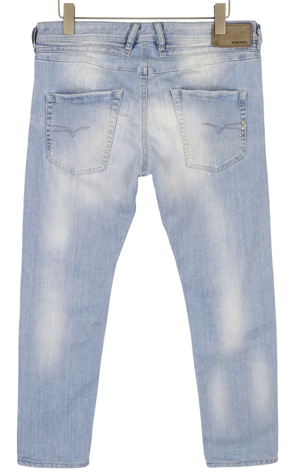 DIESEL Belther 0839G Men Jeans W34/~L30 Regular Slim Tapered Fit Stretch Blue