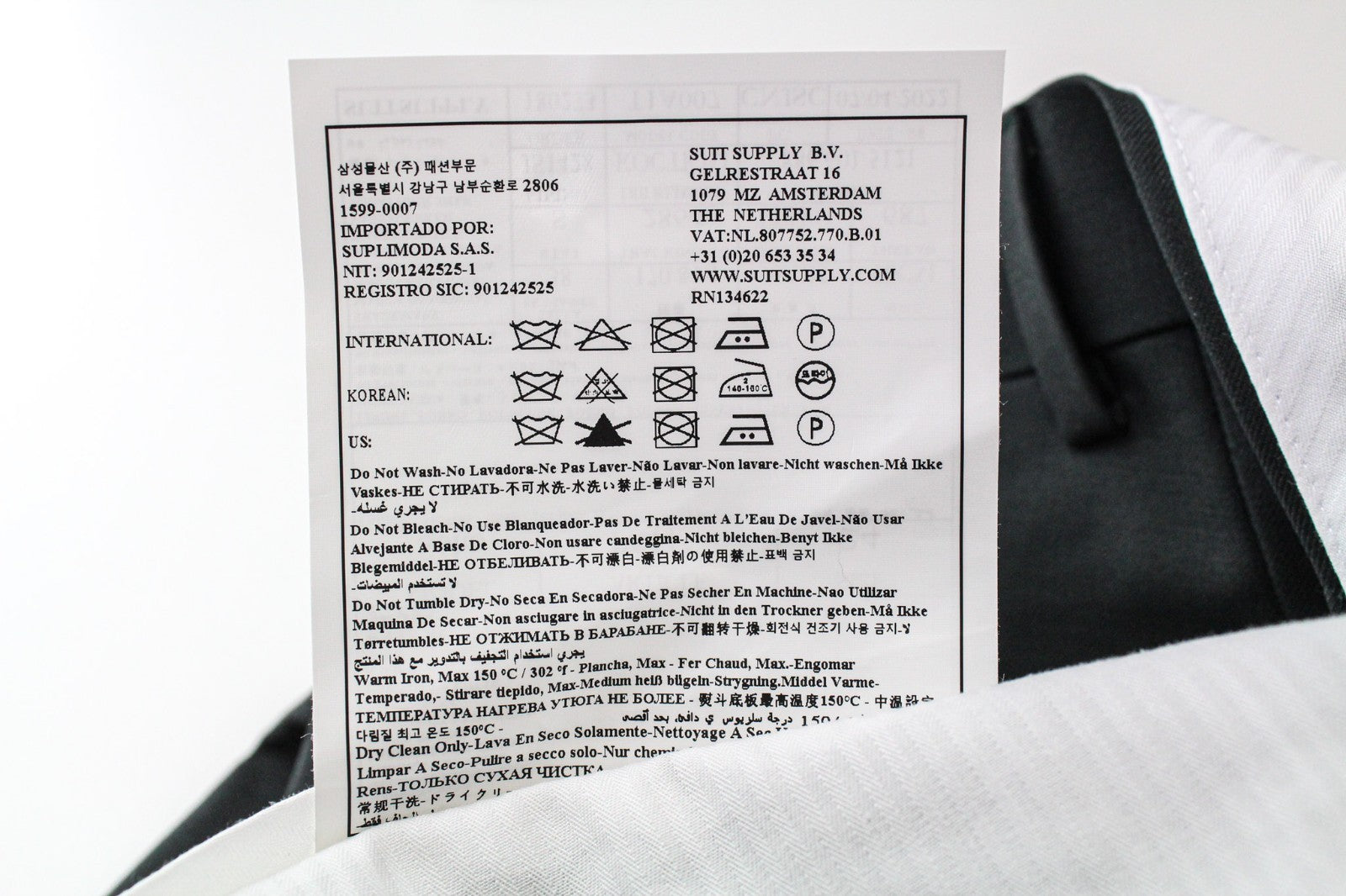 SUITSUPPLY Ferrara Men's UK36R Suit 2 Piece Waistcoat Trousers Pure Wool Green