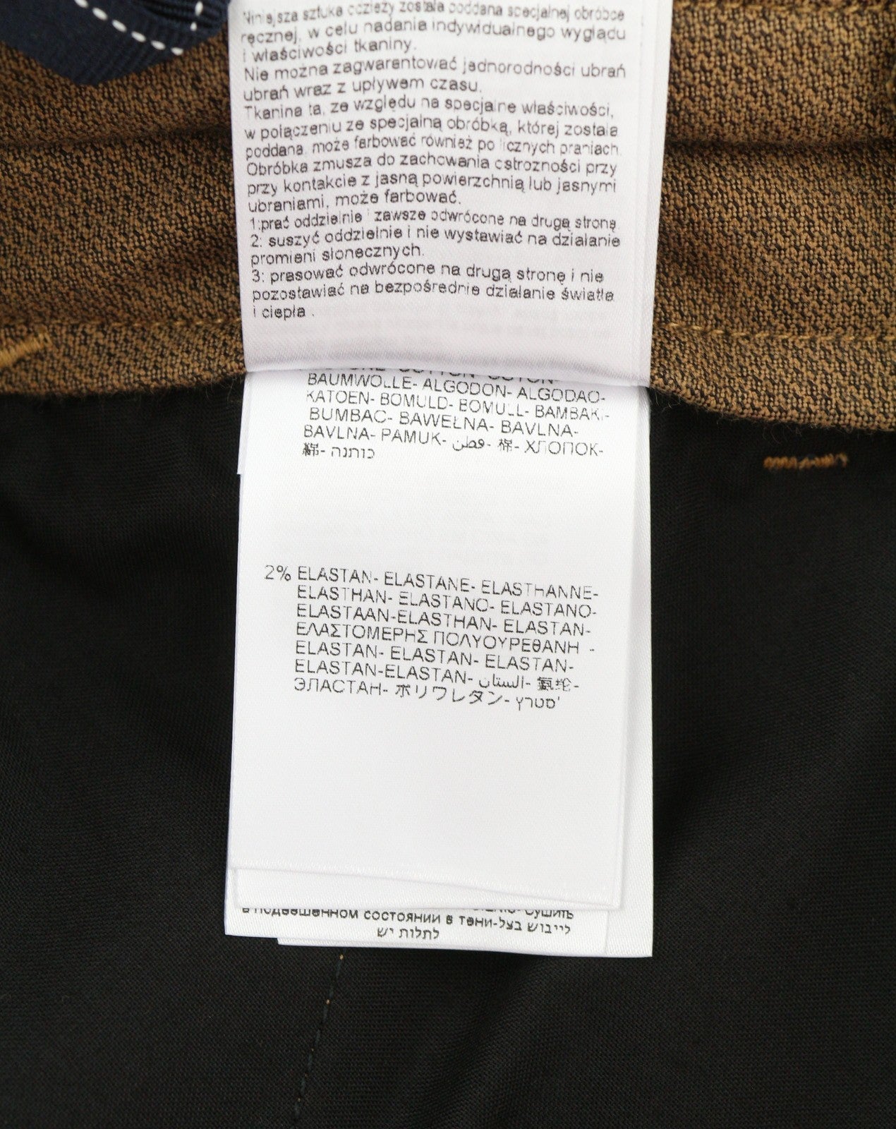 REPLAY M9735 vyriškos kelnės W30/L30 rudos velveto plonos kelnės su sagomis laisvalaikio stiliaus 