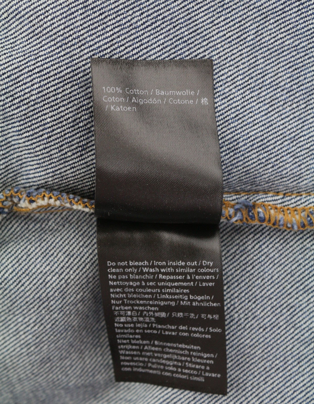 DENHAM Century Trucker moteriškas švarkas M, džinso mėlyna, skalbta, didelė, sagomis užsegama 