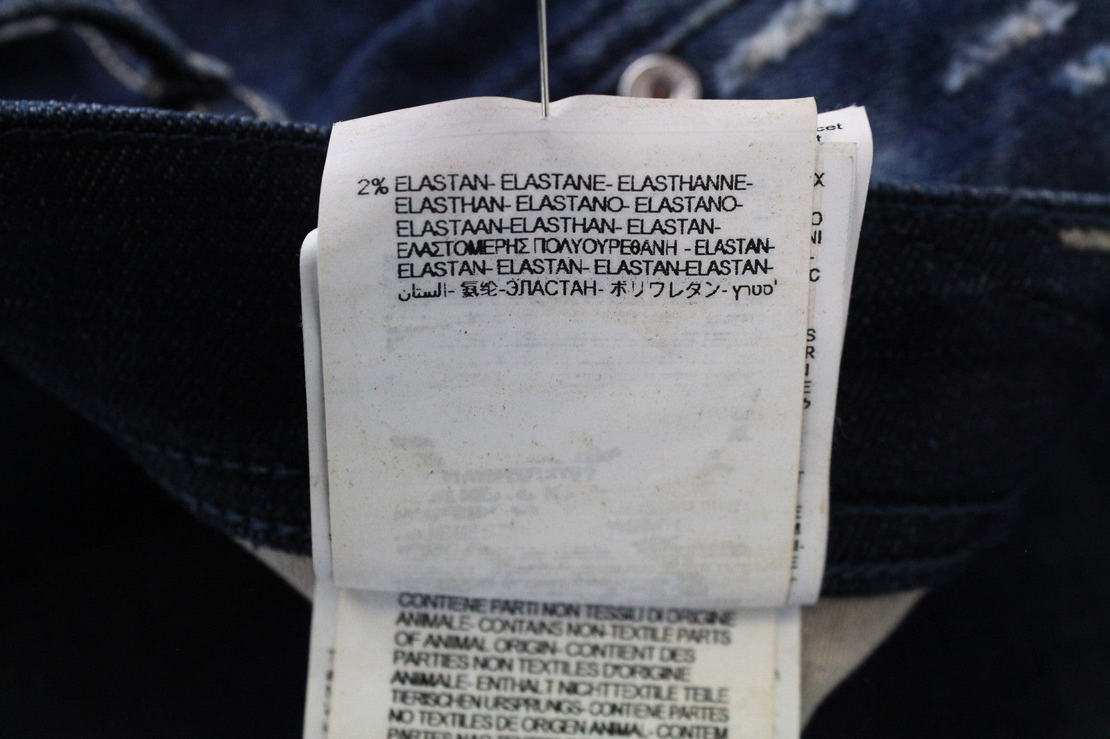 REPLAY Anbass vyriški W29/L32 džinsai, prigludę, laisvalaikio, mėlyni, tamprūs, skalbti 