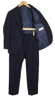 SUITSUPPLY La Spalla Men Suit UK36S / W27 Blue Wool Single-Breasted 2 Piece