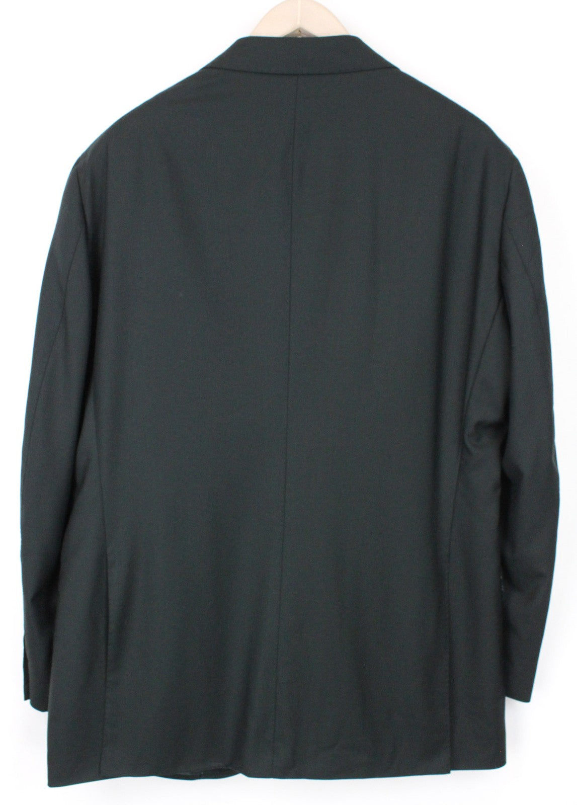 SUITSUPPLY La Spalla Men's UK48R Blazer Single-Breasted Dark Green Pure Wool