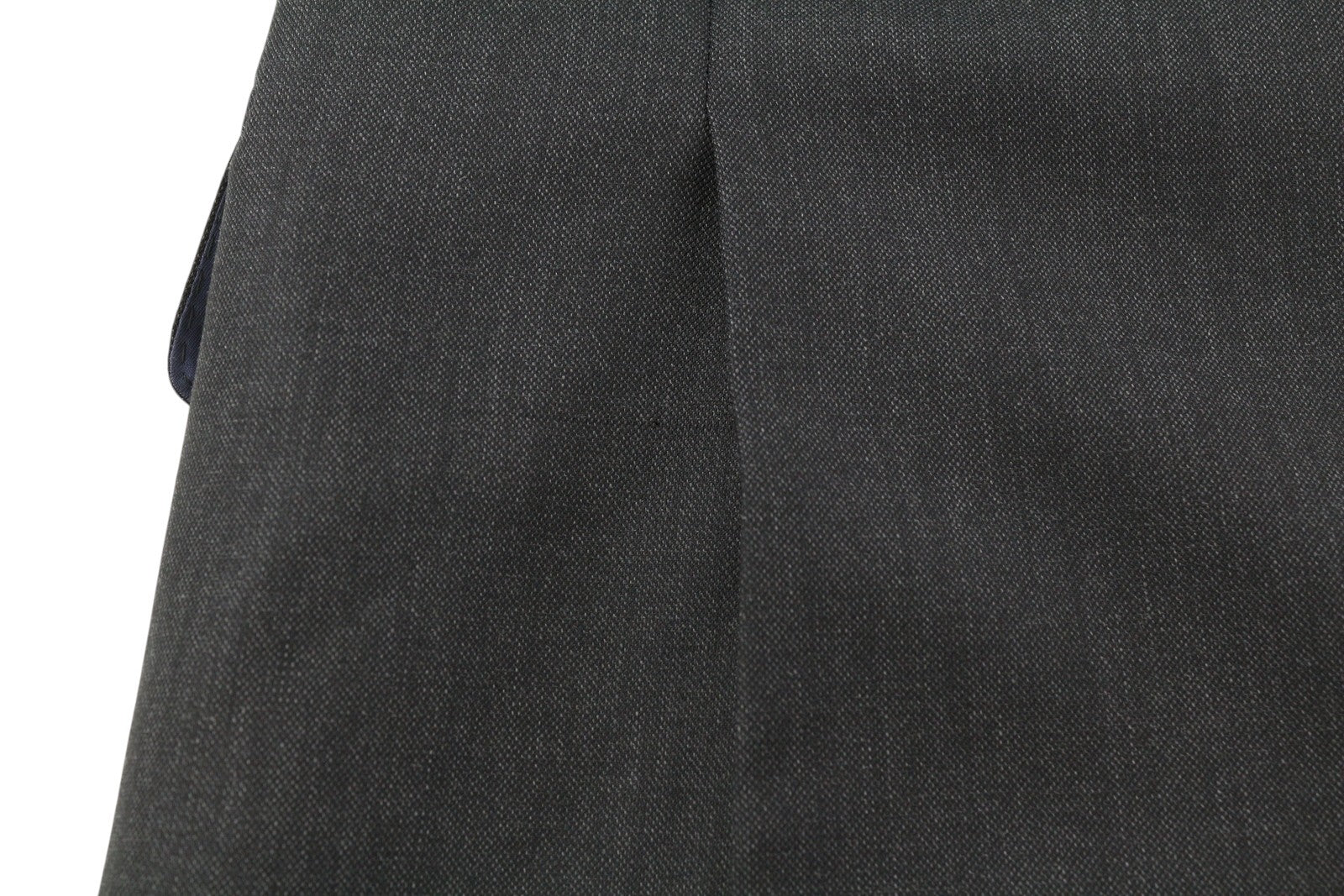 SUITSUPPLY Napoli Single Breasted Men Suit UK42R Dark Grey Wool Notch 2 Pieces