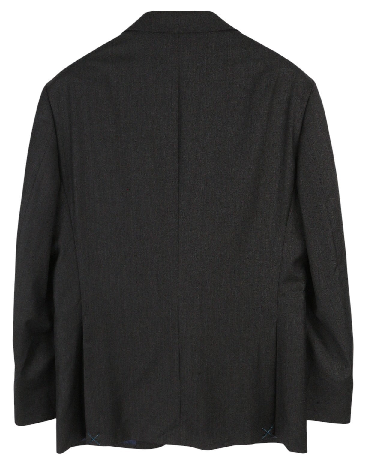 SUITSUPPLY Napoli Single Breasted Men Suit UK42R Dark Grey Wool Notch 2 Pieces