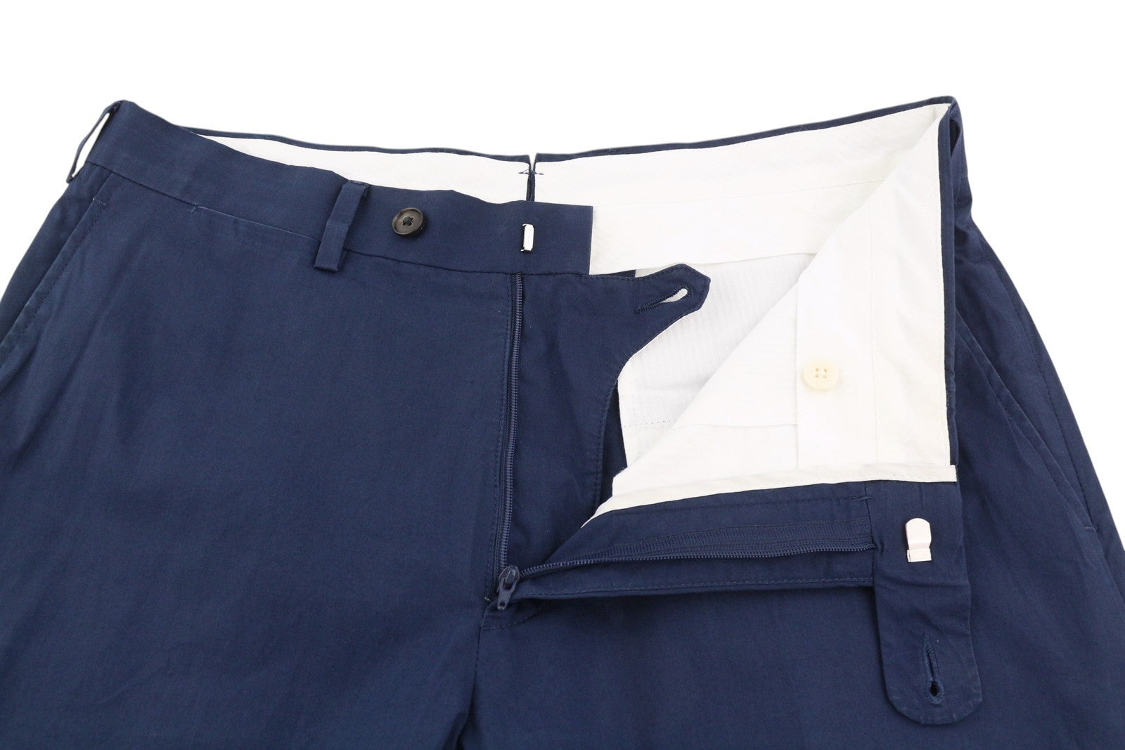 SUITSUPPLY Havana Patch Unconstructed UL Soho Men Suit UK40R / W32 Blue 2 Piece