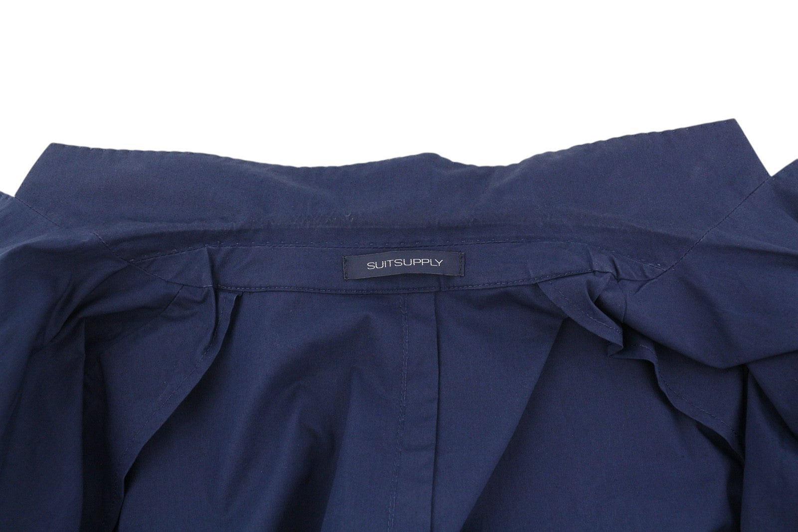 SUITSUPPLY Havana Patch Unconstructed UL Soho Men Suit UK40R / W32 Blue 2 Piece