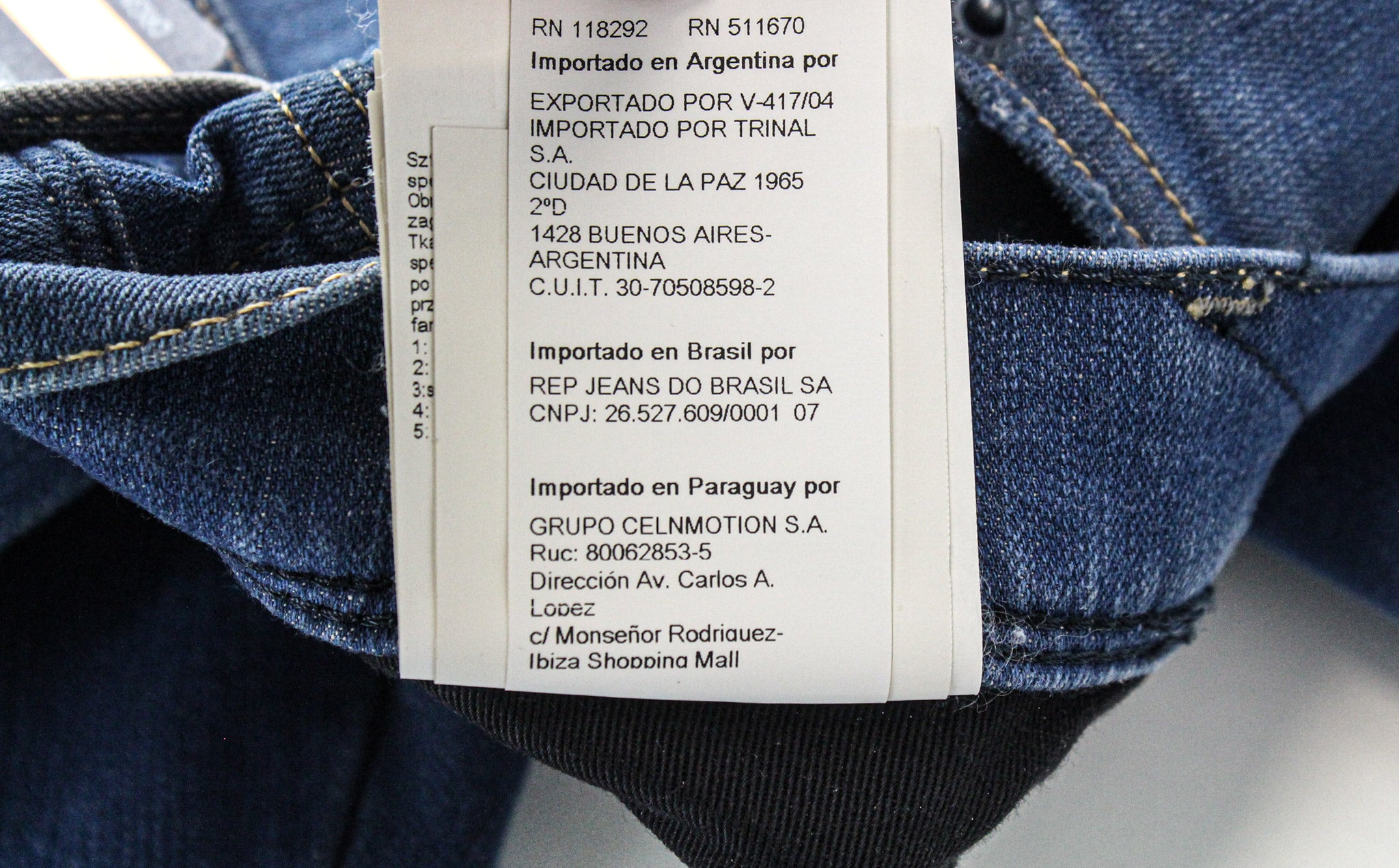 REPLAY Anbass W29/L34 vyriški ploni „Hyperflex“ mėlyni dryžuoti džinsai su užtrauktuku 