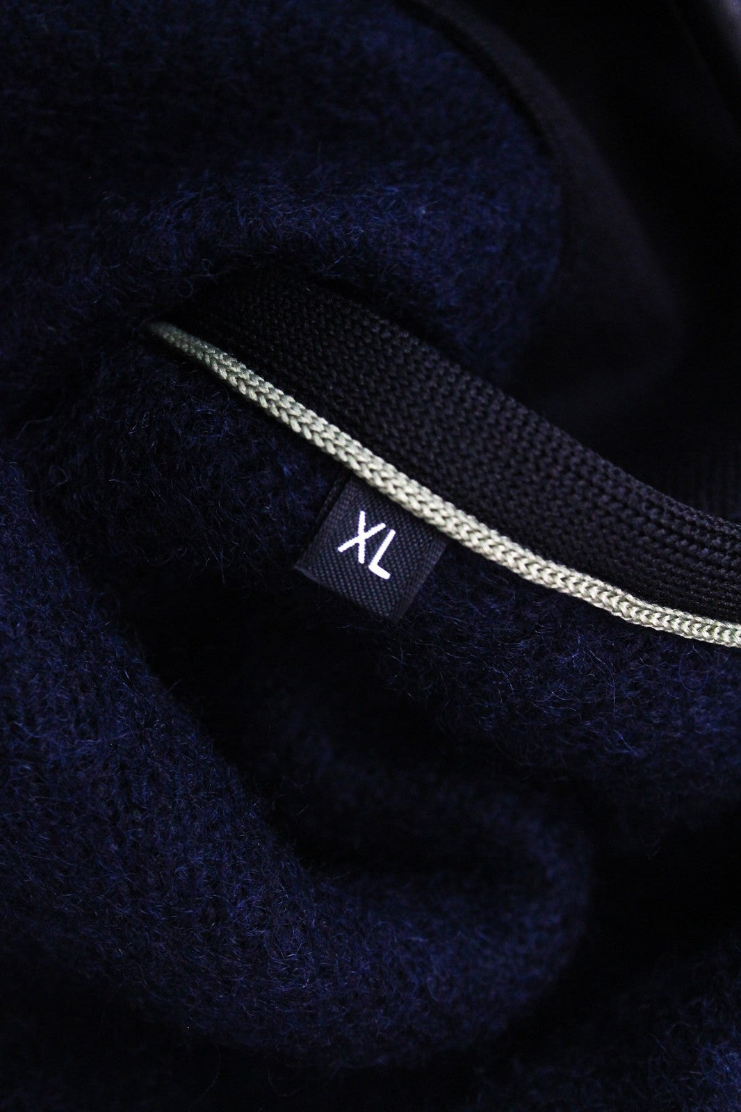 REPLAY vyriška striukė XL dydžio, tamsiai mėlyna, vilnos mišinio, dvieilė, su pamušalu, laisvalaikio stiliaus, su logotipu 