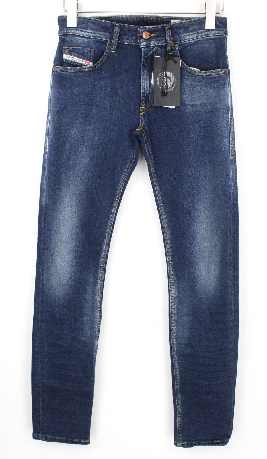 DIESEL Thommer 083AD Men's Jeans W26/L32 Skinny Carrot Boys Fit Blue Stretch