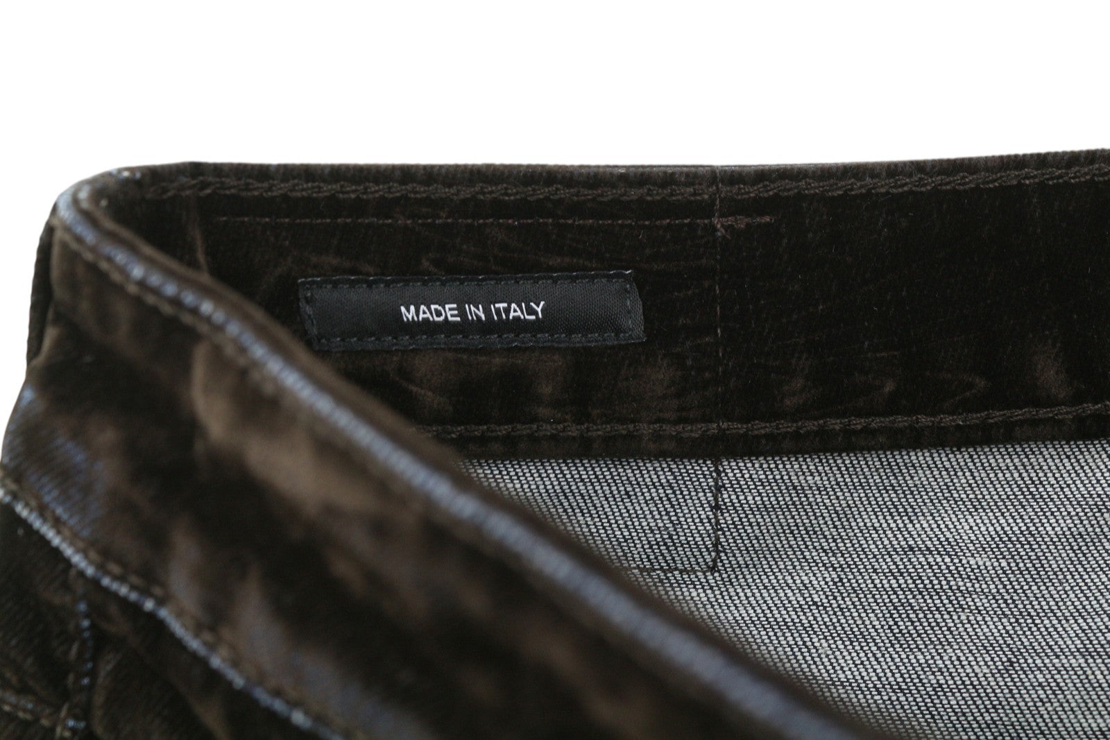 R13 berniukiški tiesūs moteriški džinsai 26. Rudi, vidutinio liemens, trumpinti užtrauktuku ir kulkšnies paviršiumi. 