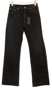 R13 Jean moteriški džinsai, 27 dydžio, rudi, aukštai krentantys, tiesaus kirpimo, su užtrauktuku. RMK 699 € 