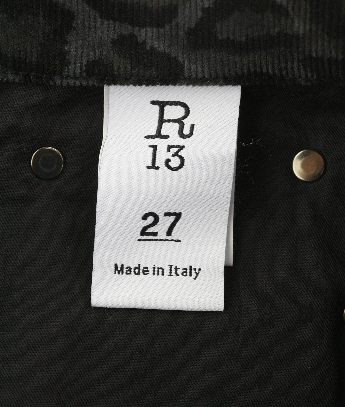 R13 Aukšto liemens aptemptos moteriškos kelnės 27 vidurnakčio leopardo rašto velveto su užtrauktuku pilkos spalvos