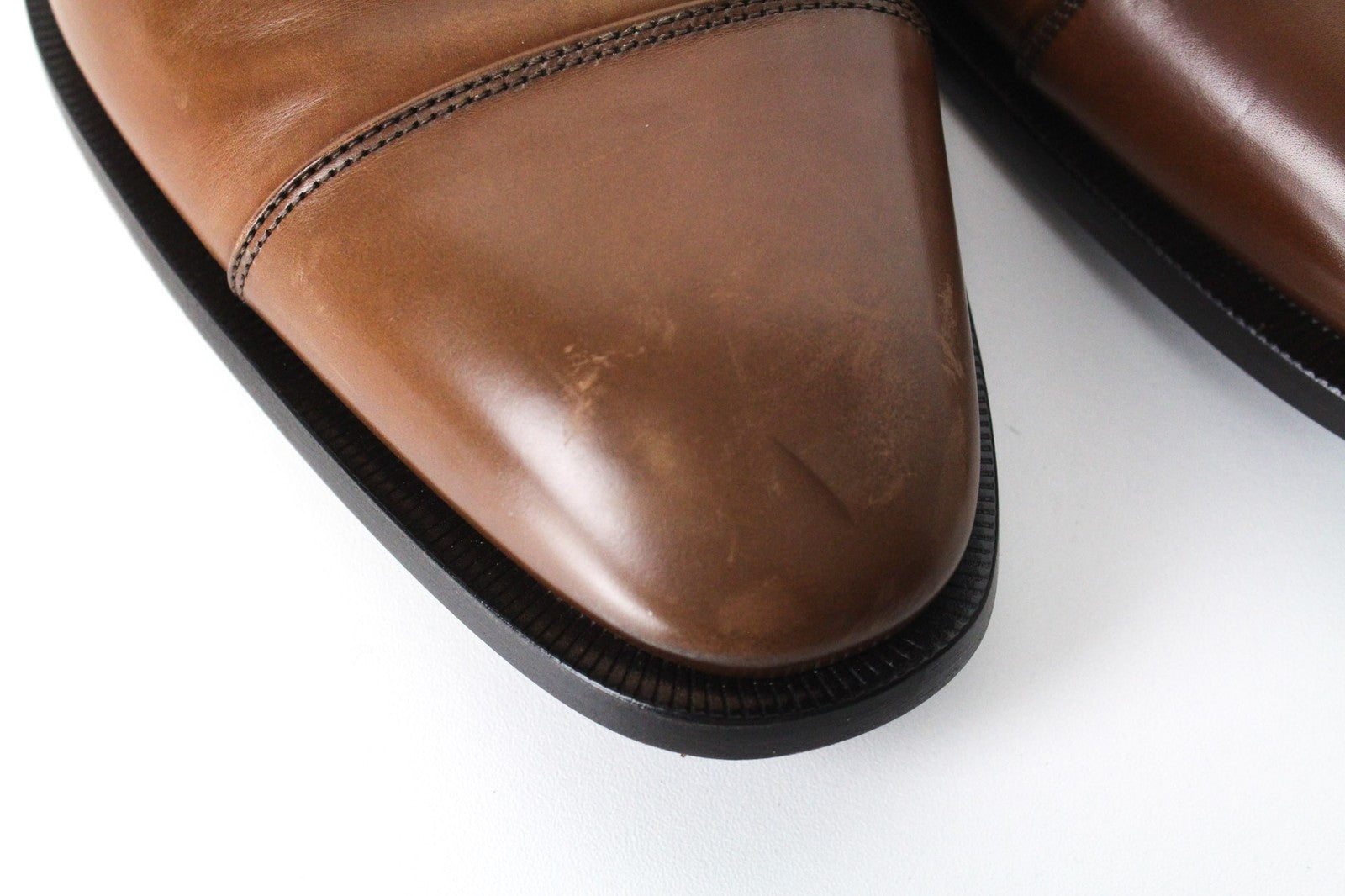 SUITSUPPLY vyriški batai, EU44.5, rudi, odiniai, oksfordo stiliaus, klasikinės suknelės formos batai su nėriniuota palaidine. 