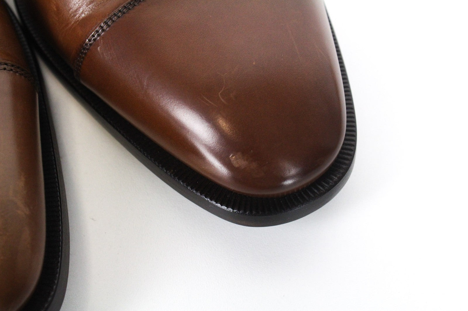 SUITSUPPLY vyriški batai, EU44.5, rudi, odiniai, oksfordo stiliaus, klasikinės suknelės formos batai su nėriniuota palaidine. 