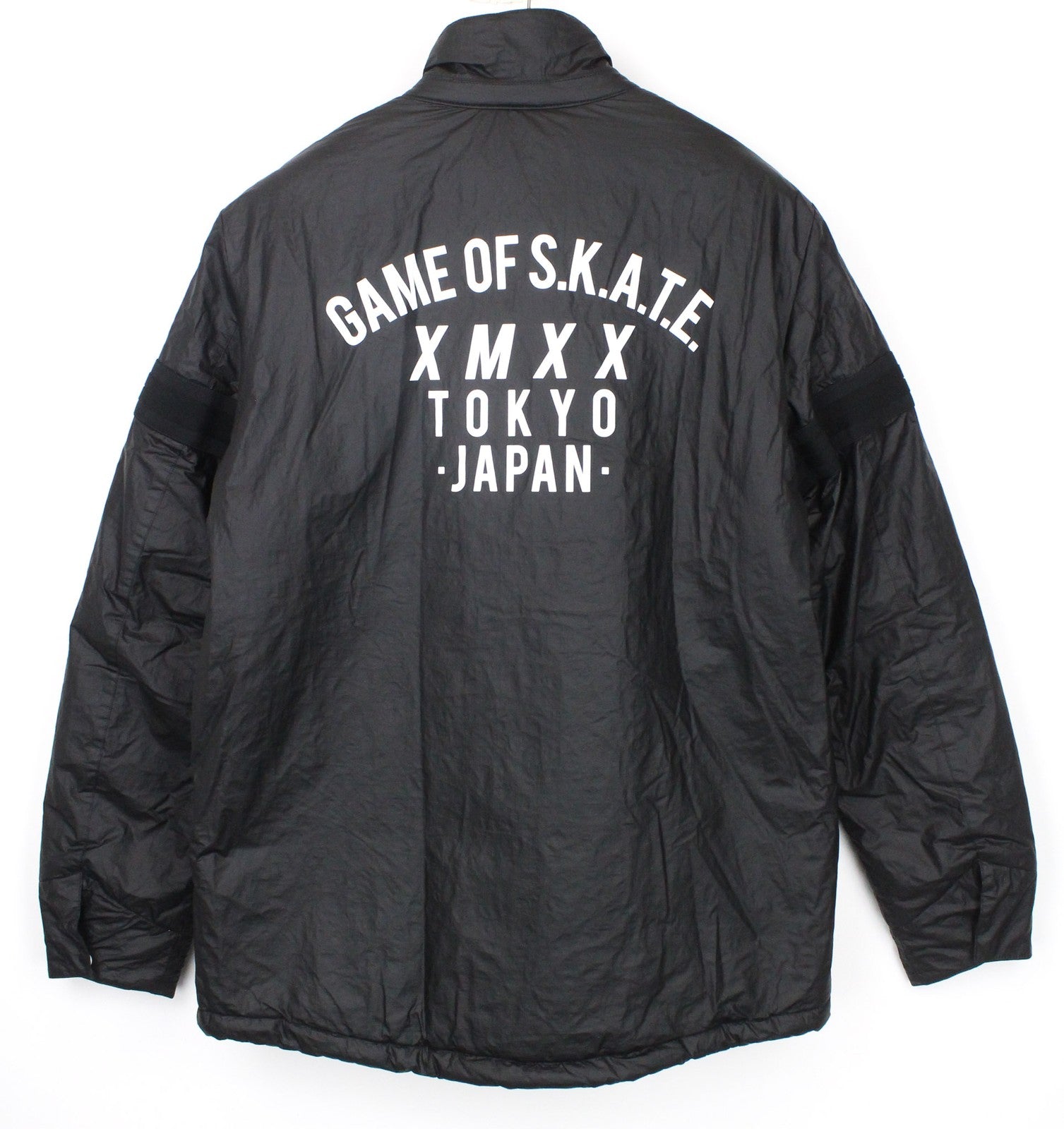 REPLAY vyriška striukė 2XL, juoda, su užtrauktuku, ilgomis rankovėmis, vienos krūtinės su logotipu 