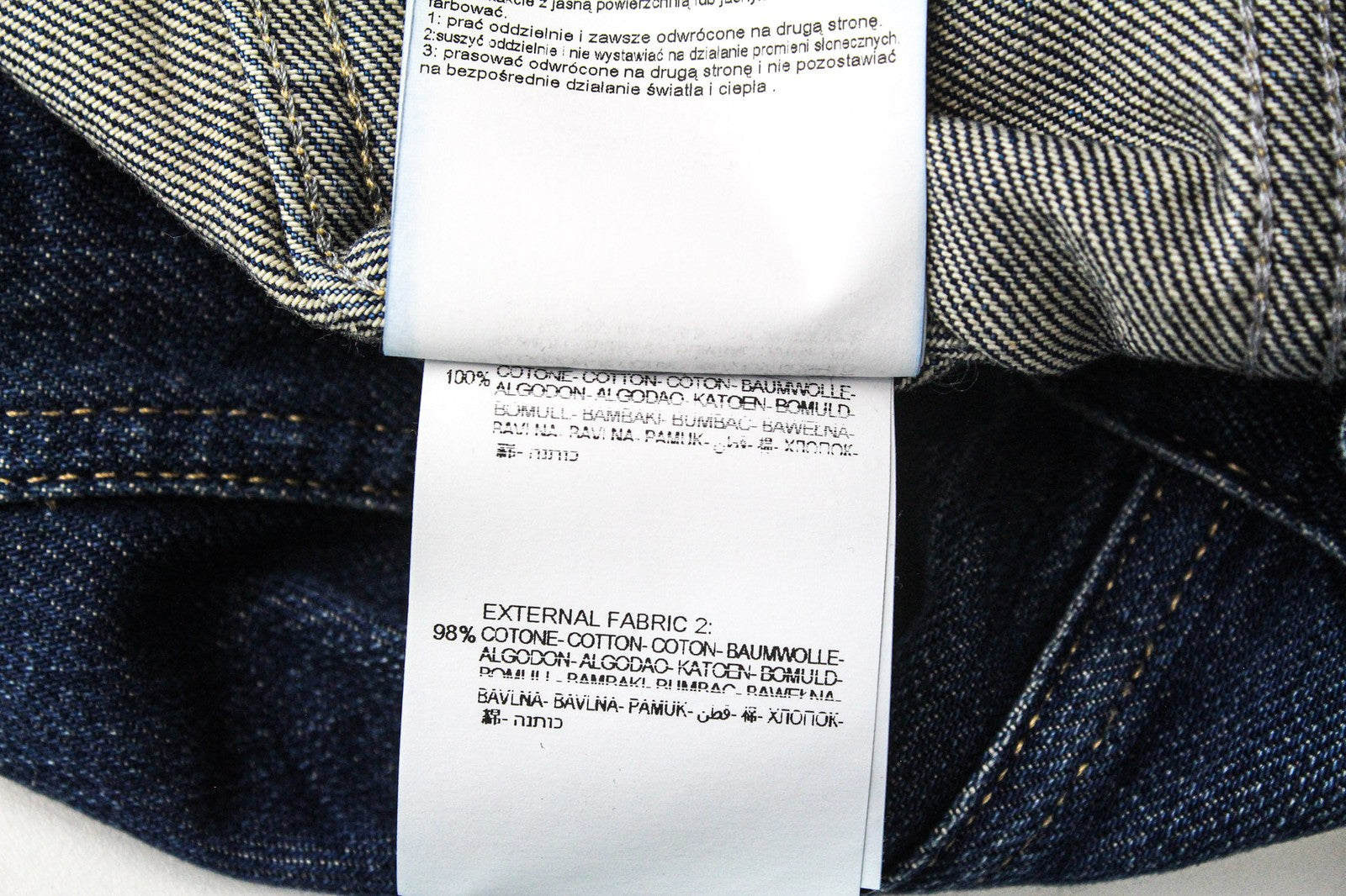 REPLAY moteriška trumpinta džinsinė striukė S, ilgomis rankovėmis, mėlyna medvilnė, su skalbta apykakle 