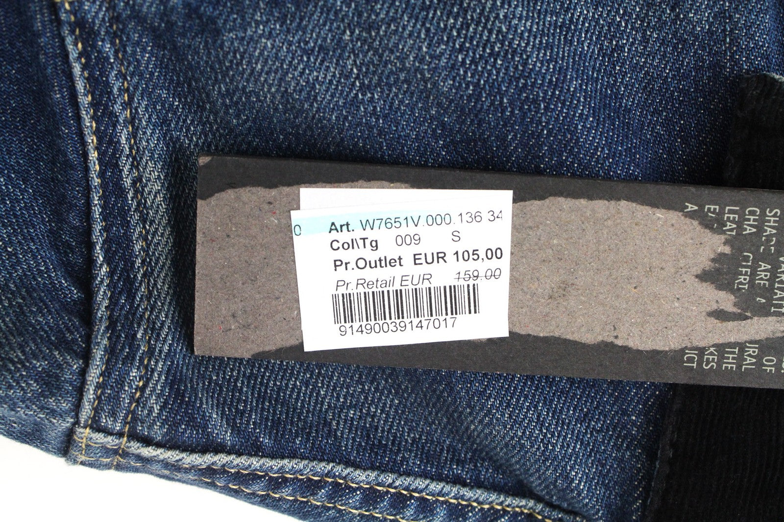 REPLAY moteriška trumpinta džinsinė striukė S, ilgomis rankovėmis, mėlyna medvilnė, su skalbta apykakle 