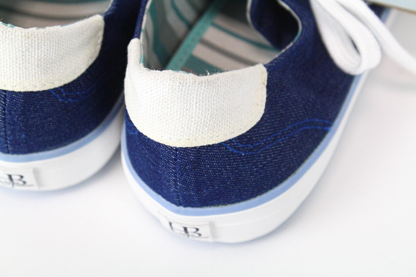 HARMONT &amp; BLAINE vyriški sportbačiai EU40 mėlyni, žema pakulnė, suvarstomi, džinso stiliaus, klasikiniai 