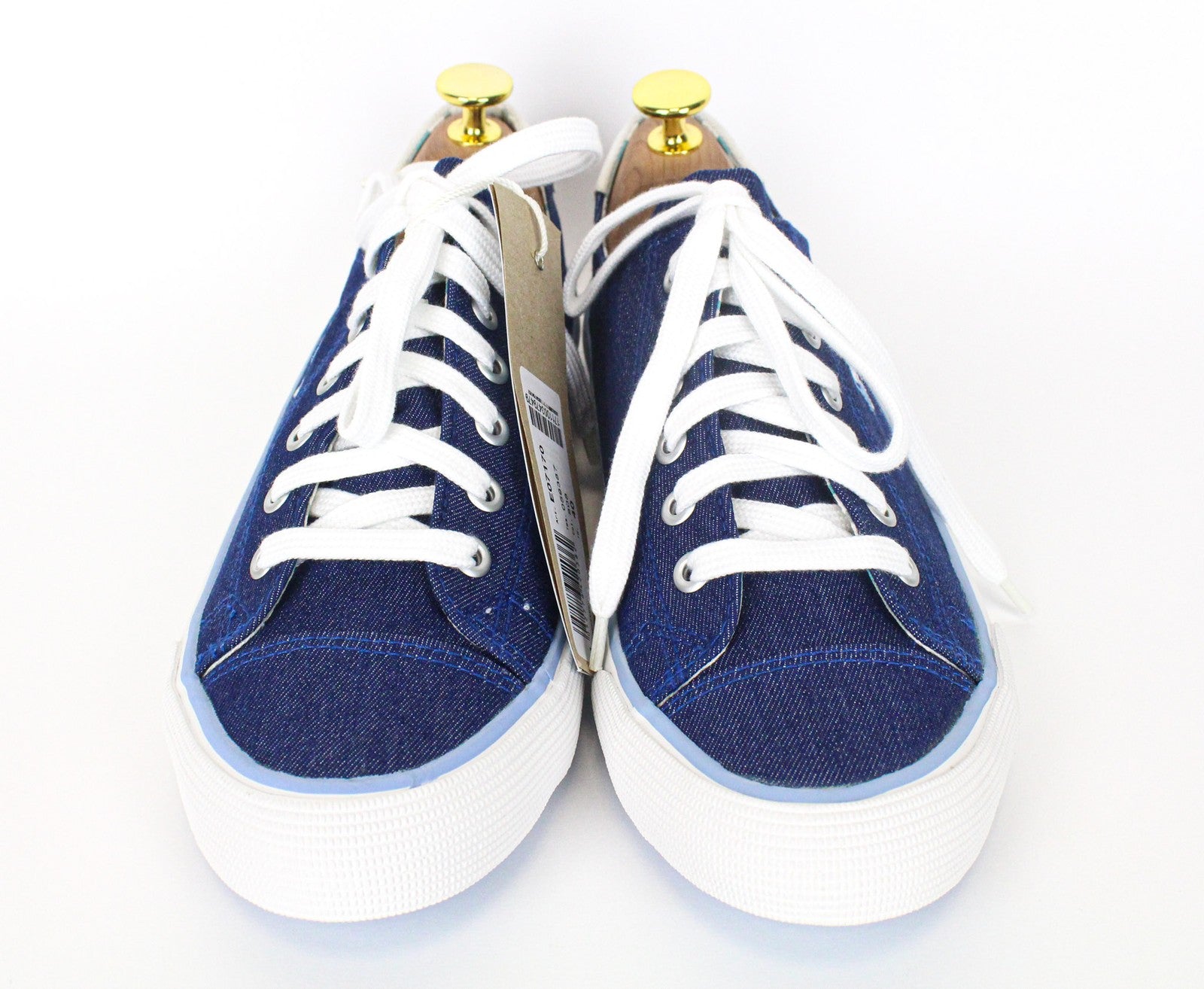 HARMONT &amp; BLAINE vyriški sportbačiai EU40 mėlyni, žema pakulnė, suvarstomi, džinso stiliaus, klasikiniai 