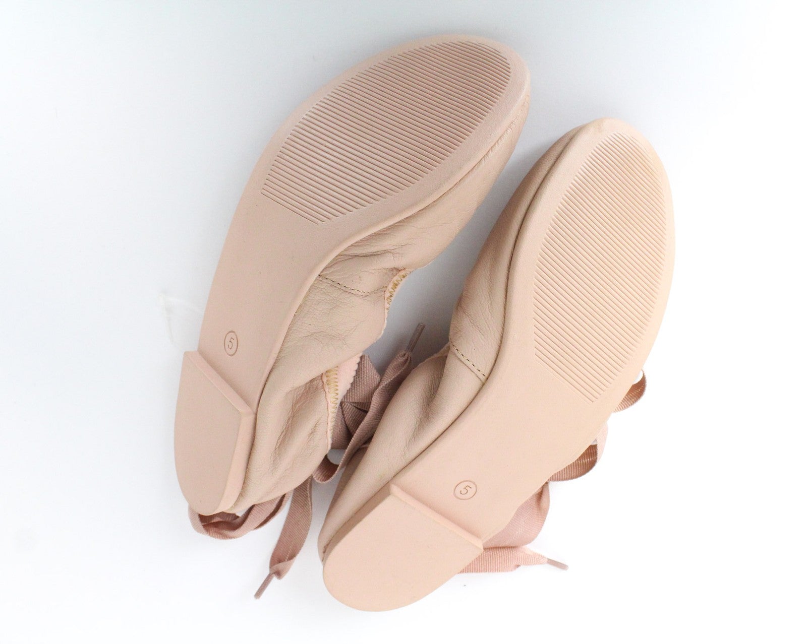 Prakaituoti „BETTY Prima“ baleto bateliai moterims, EU38 (5), rožinės odos, baleto stiliaus. 