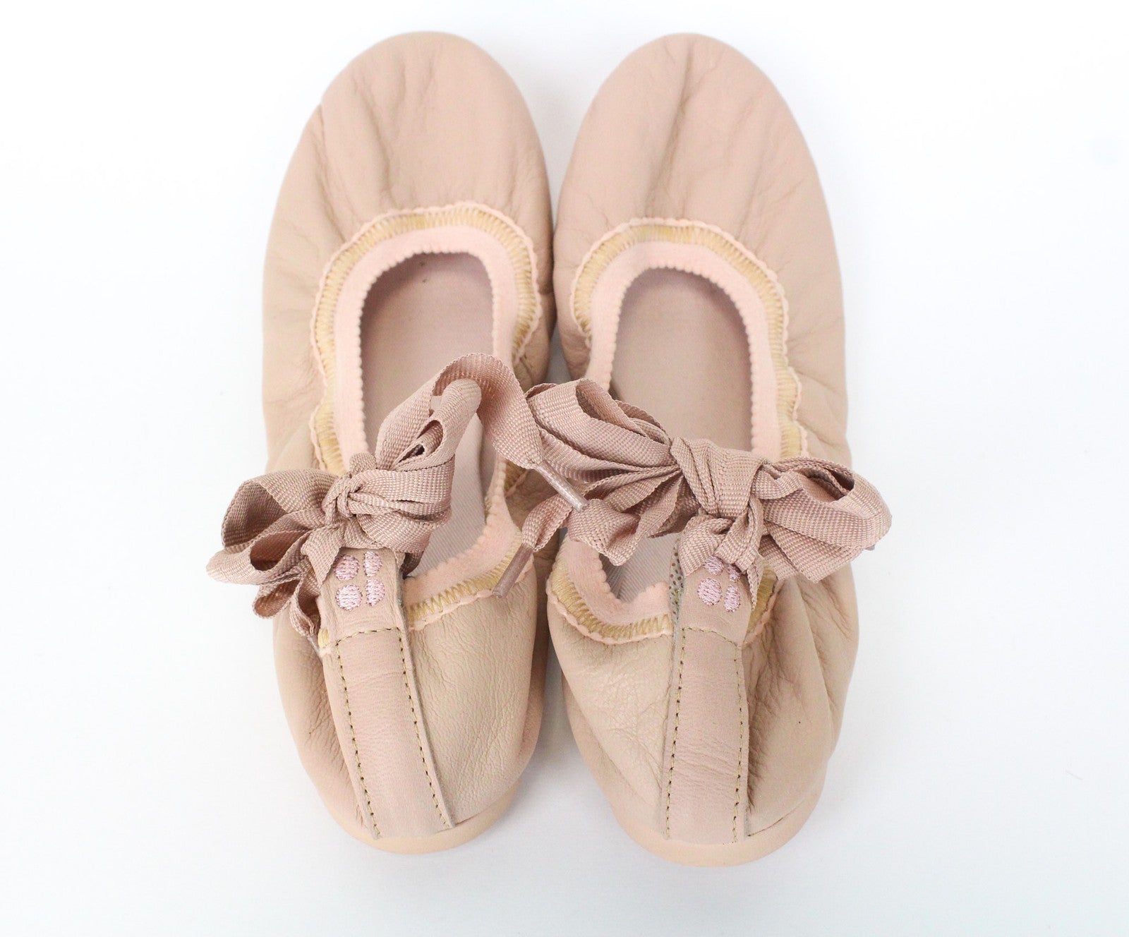 Prakaituoti „BETTY Prima“ baleto bateliai moterims, EU38 (5), rožinės odos, baleto stiliaus. 