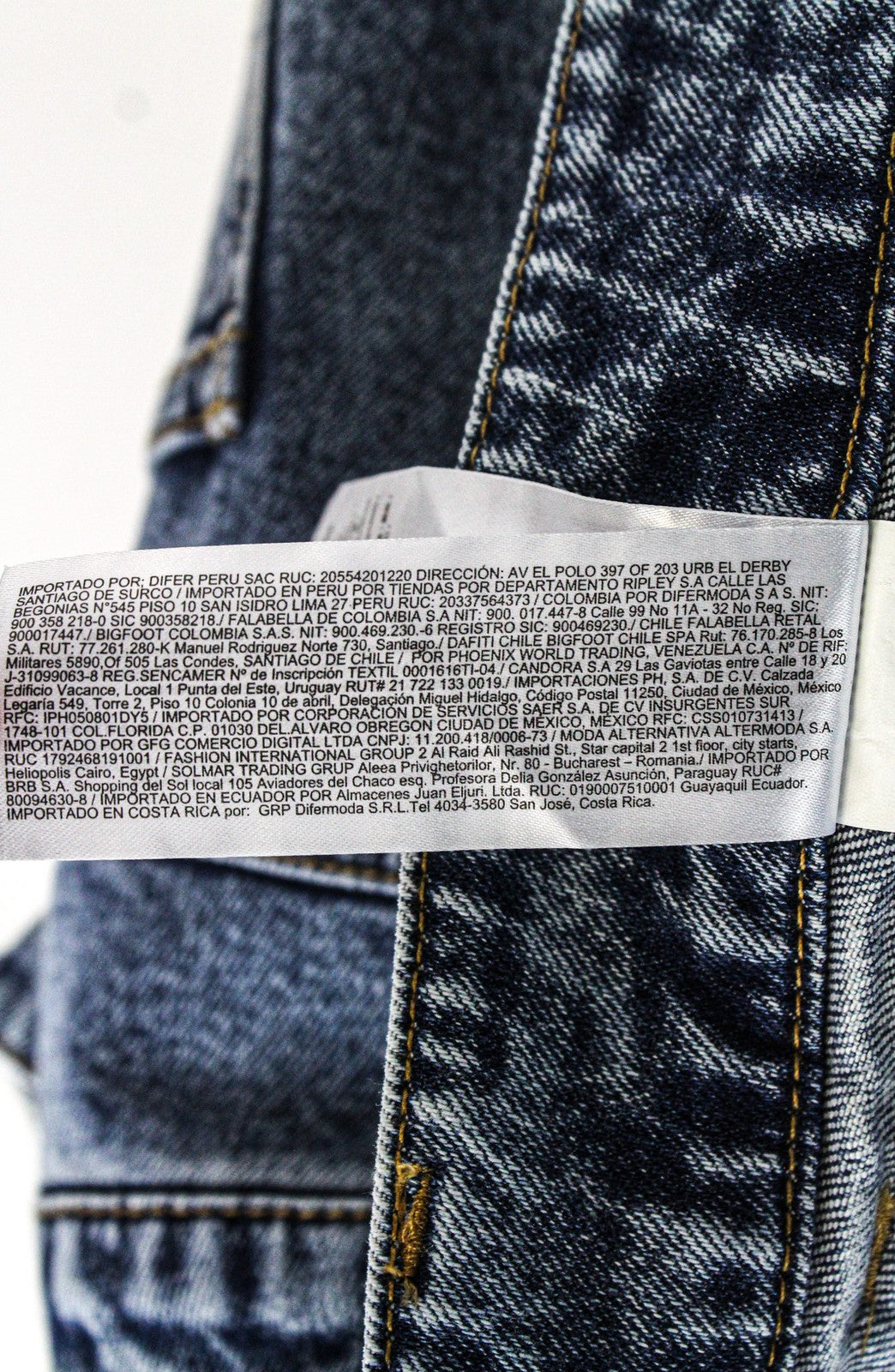 DESIGUAL Coll_Rep Men Jeans W34 Mid Blue Stretch Zip-Fly Patch Classic Denim