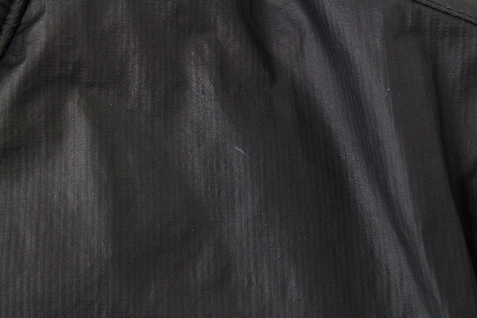 REPLAY Men's Jacket L Black Lined Zip Padded Casual Snapped Long Sleeve Coat