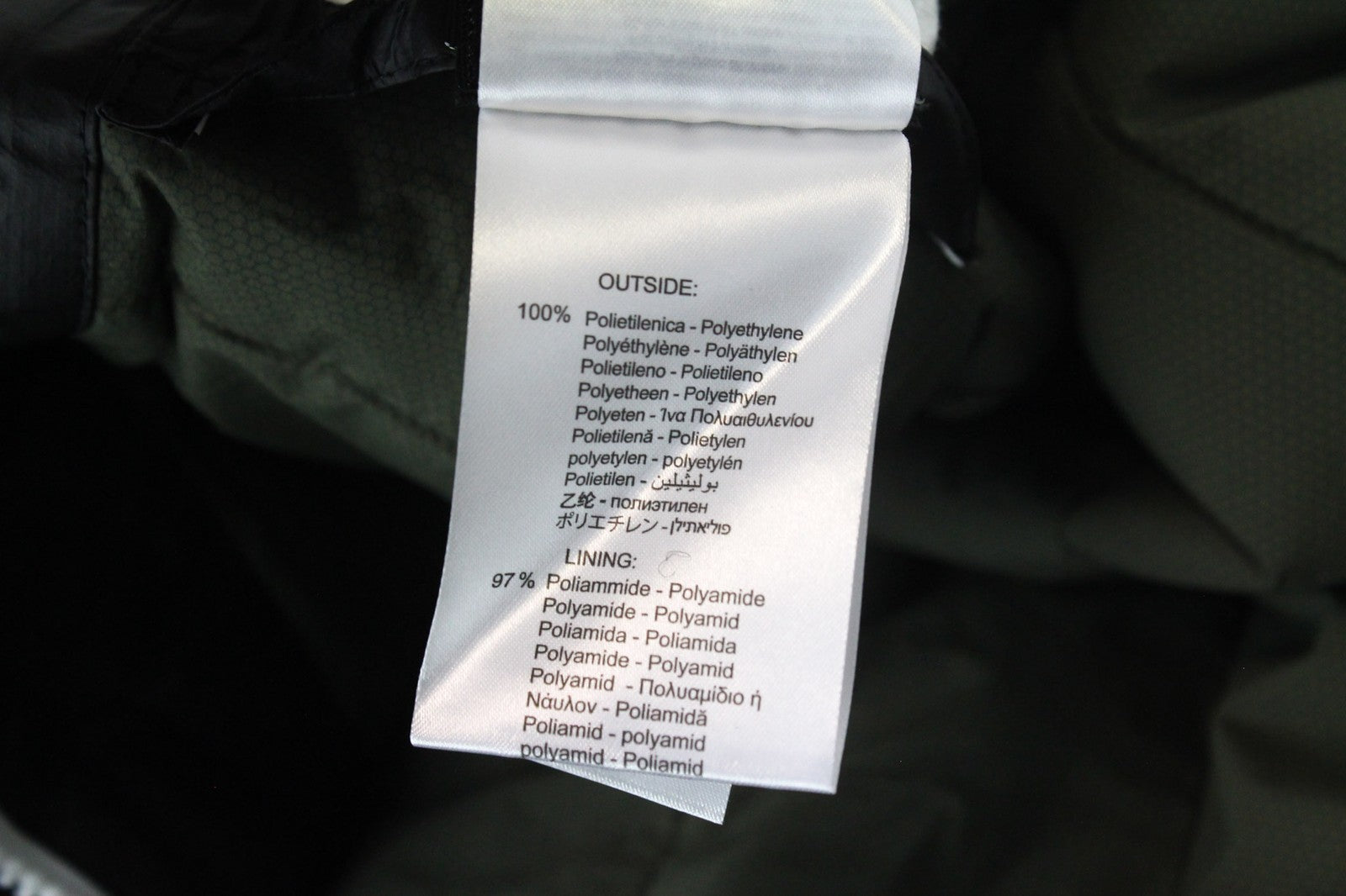 REPLAY Men's Jacket L Black Lined Zip Padded Casual Snapped Long Sleeve Coat