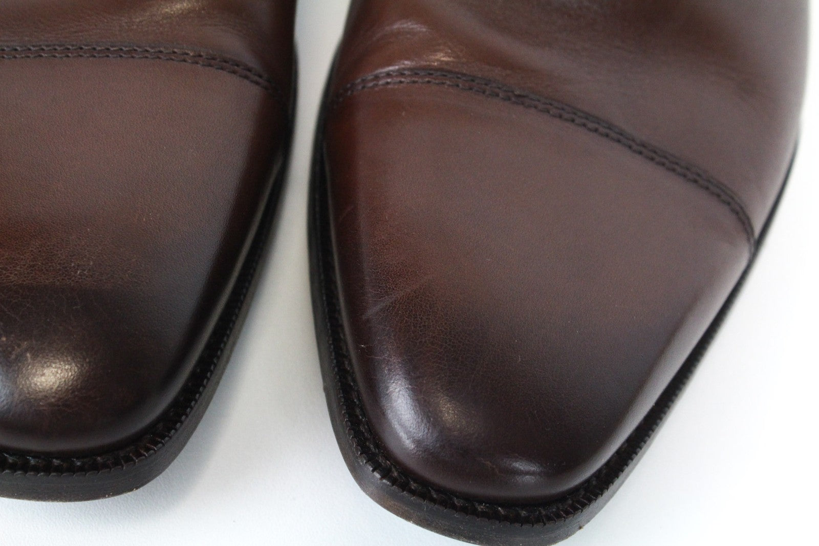 SUITSUPPLY vyriški formalūs batai EU44 rudi odiniai su raišteliais žemapadžiai klasikinio stiliaus 