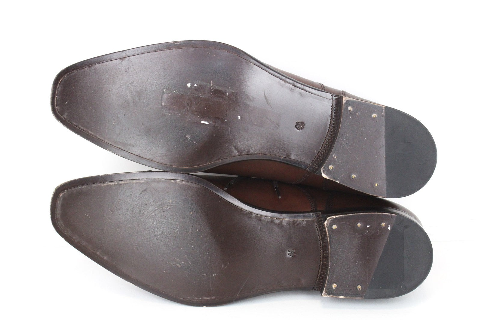 SUITSUPPLY vyriški formalūs batai EU44 rudi odiniai su raišteliais žemapadžiai klasikinio stiliaus 