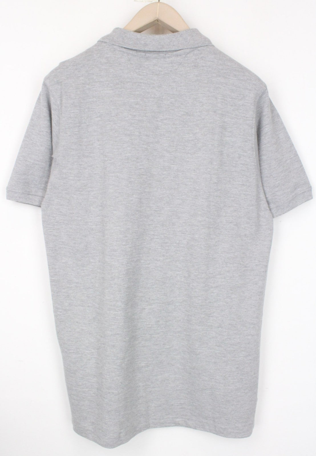 TOMMY HILFIGER DENIM Men's T-Shirt XL Grey Polo Cotton Melange Short Sleeve