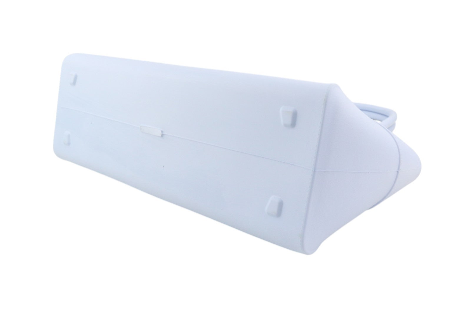 O BAG unikali moteriška rankinė OS šviesiai mėlyna tekstūruota silikoninė vandeniui atspari dviguba rankena 