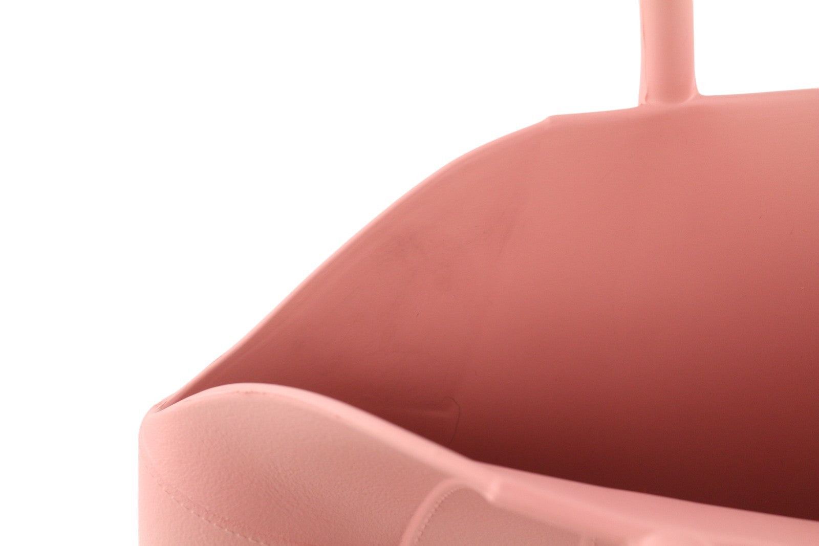 O BAG unikali moteriška rankinė OS rožinė tekstūruota silikoninė vandeniui atspari dviguba rankena laisvalaikiui 