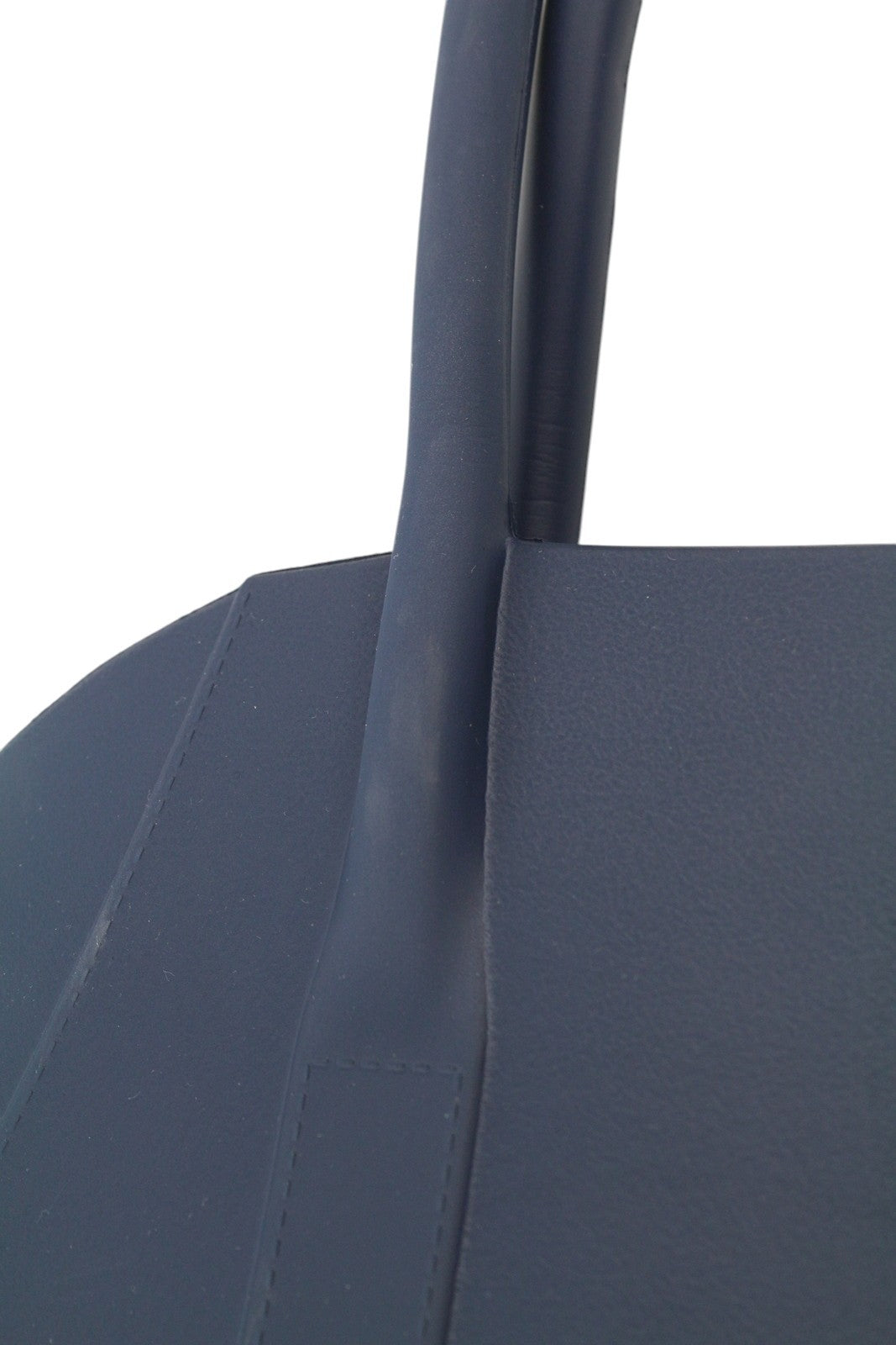 O BAG unikali moteriška rankinė OS mėlyna su vidiniu krepšiu, silikoninėmis, vandeniui atspariomis, dvigubomis rankenomis. 