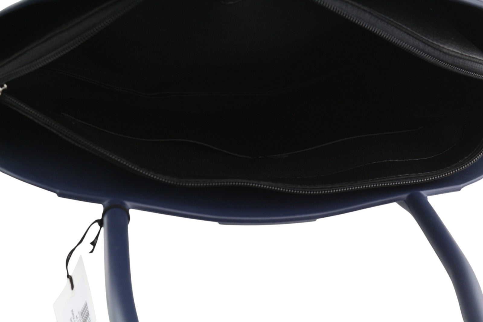 O BAG unikali moteriška rankinė OS mėlyna su vidiniu krepšiu, silikoninėmis, vandeniui atspariomis, dvigubomis rankenomis. 