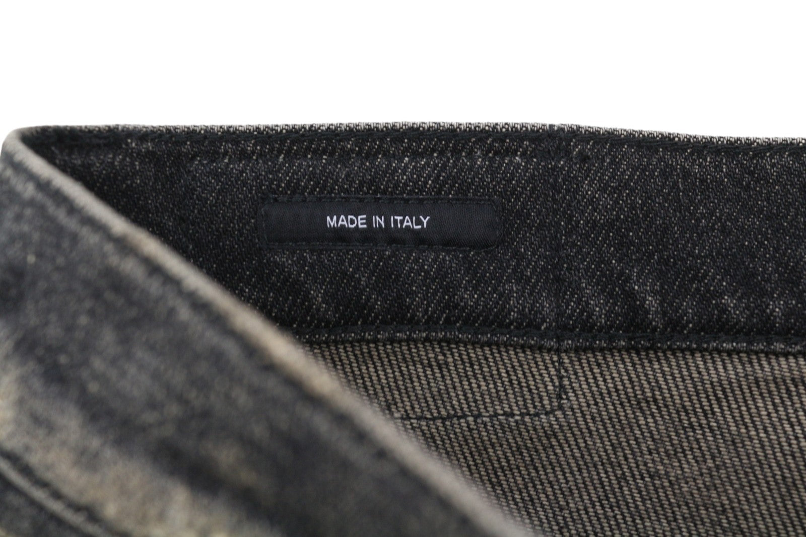 R13 Alice Slim tiesaus kirpimo moteriški džinsai 27 Abbey Black išblukintos plaukiojančios užtrauktuku 