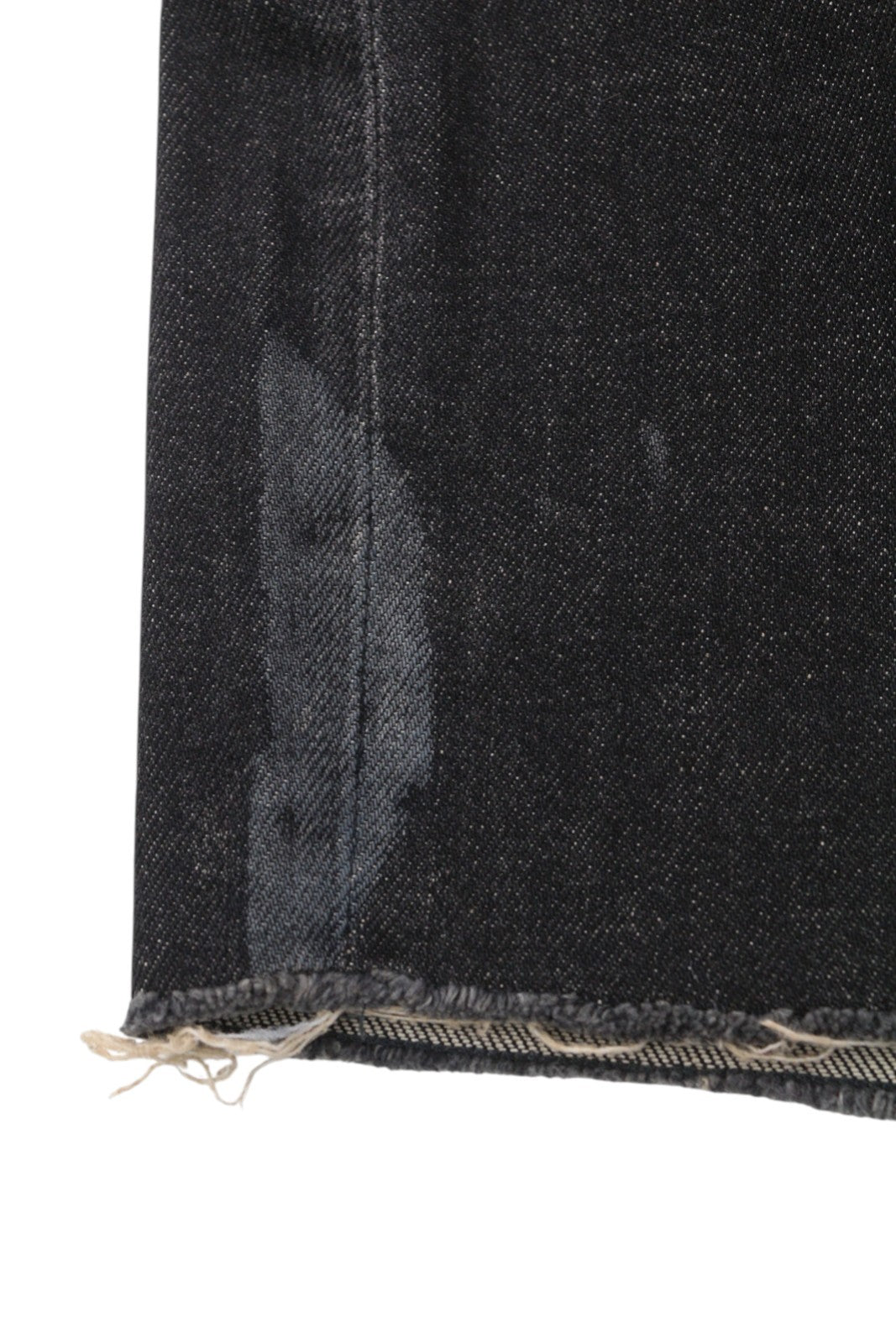 R13 Boyfriend moteriški džinsai, 30 dydžio, juodi, skalbti, su apnašomis ant apačios, laisvalaikio stiliaus. 